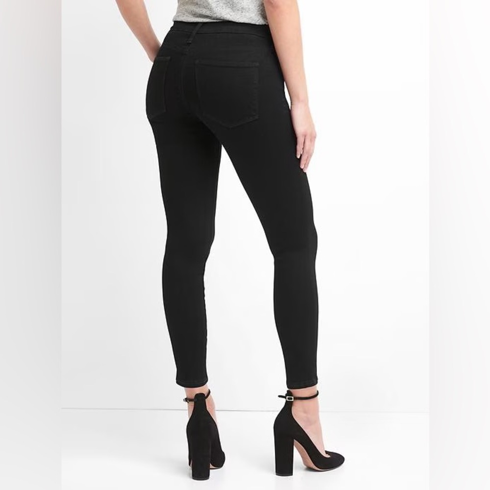 Gap Mid-Rise Favourite Jegging - 28 Black